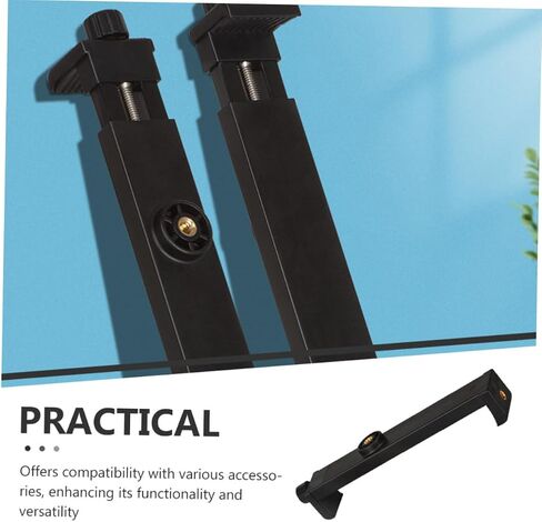 POPETPOP Tablet Tripod Mount for Devices Holder Clip Attachment Stable Support for Video Watching and Reading Lightweight and Compact Design for Travel and Office Use in Saudi Arabia