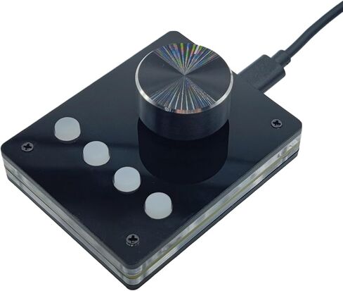 Programming USB Knob Keyboards Multimedias Volumes Controllers Keyboards Volumes Control Adapter in Kuwait