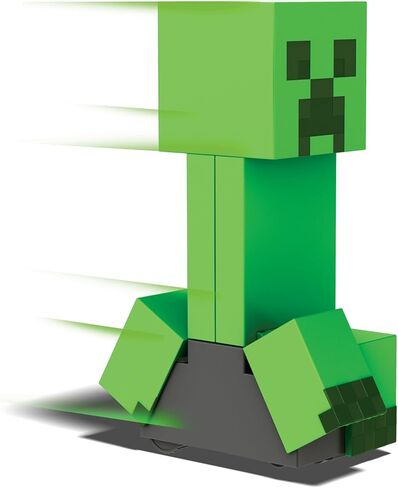 Mattel Minecraft Exploding RC Creeper مع أضواء وأصوات و10 جزيئات انفجارية وحركة أصلية للعبة ورمز DLC in Saudi Arabia