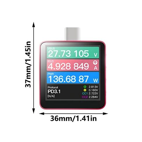 MultiModes USB PD3.1 Voltages Current Tester For POWERZ With Real Time Display And Comprehensive Features in Kuwait