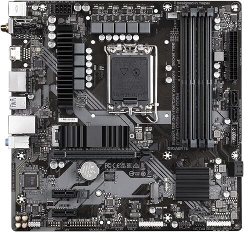 Gigabyte Ultra Dentra B760M DS3H AX DDR4 لوحة المكتب اللوحة الأم - Intel B760 شرائح - المقبس LGA -1700 - Micro ATX in Kuwait