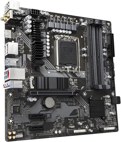 Gigabyte Ultra Dentra B760M DS3H AX DDR4 لوحة المكتب اللوحة الأم - Intel B760 شرائح - المقبس LGA -1700 - Micro ATX in Kuwait