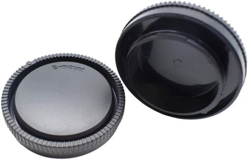 Front Body Cap and Rear Lens Cap Cover for Canon EOS EF/EF-S Lens for Rebel T7 T6 T5 T8i T7i T6i SL3 SL2 T6S,5D Mark IV/III/II, 6D Mark II/I, EOS 90D/80D 77D 70D, 7D Mark II, 1D X Mark II in Saudi Arabia