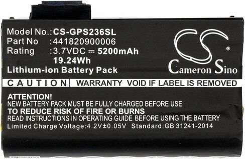 VI Vintrons Battery for Getac PS236 ، PS236C ، PS336 ، 441820900006 ، in Saudi Arabia