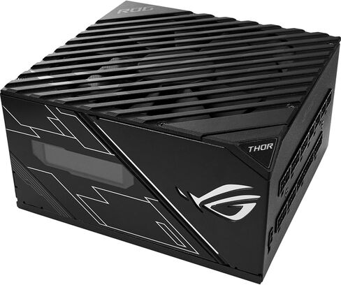 ASUS ROG THOR 850 معتمد 850 واط امدادات الطاقة RGB بالكامل مع لوحة OLED المعيشة (متجددة) in Saudi Arabia