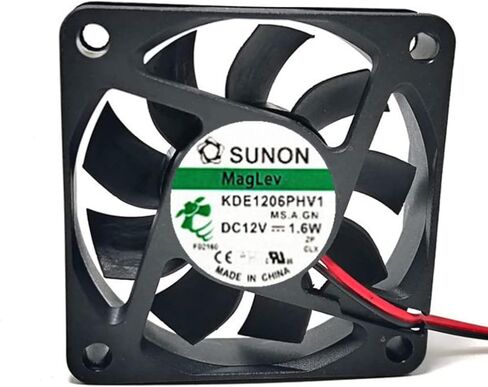 KDE1206PHV1 12V 1.6W 60X60X15MM 2-Wire Cooling Fan in Saudi Arabia