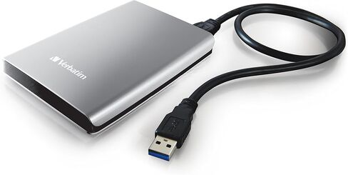 Verbatim 53023 1TB Store 'n' Go USB 3.0 2.5 بوصة القرص الصلب الخارجي - أسود in Saudi Arabia