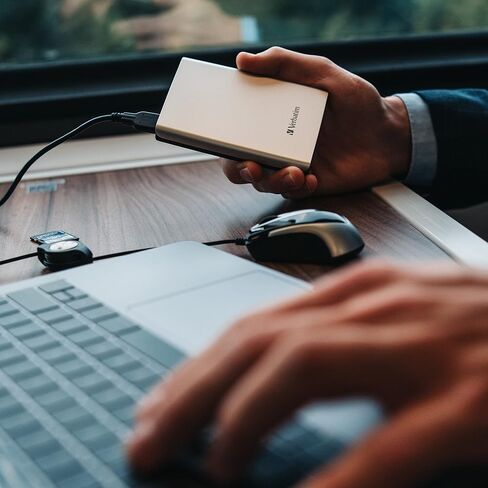 Verbatim 53023 1TB Store 'n' Go USB 3.0 2.5 بوصة القرص الصلب الخارجي - أسود in Saudi Arabia