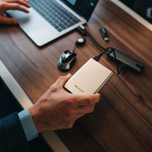 Verbatim 53023 1TB Store 'n' Go USB 3.0 2.5 بوصة القرص الصلب الخارجي - أسود in Saudi Arabia