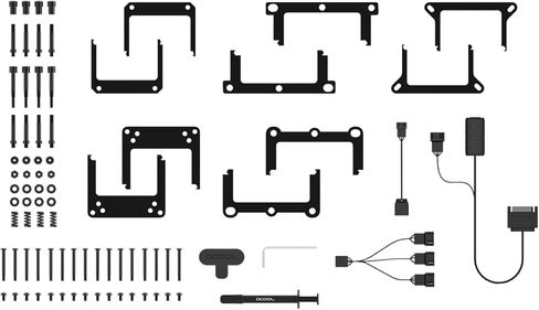 Alphacool Eisbaer Pro ES 2U 80mm Quad HPE AIO CPU Water Cooler in Kuwait