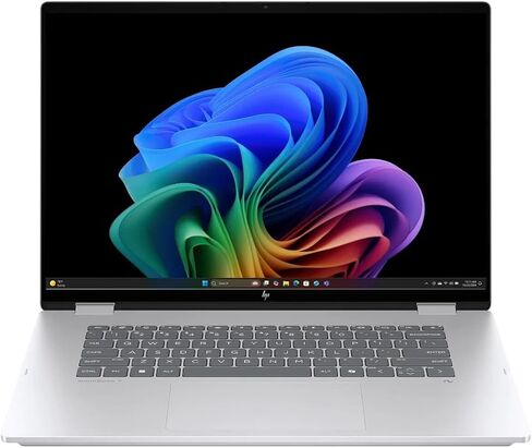 HP 2025 OmniBook 7 Flip 16 inch 2-in-1 Next Gen AI PC: 16" 3K OLED 120Hz Touchscreen, Intel Core Ultra 7 258V, 32GB RAM, 1TB SSD, Intel Arc 140V GPU, Windows 11 Home, Copilot+ PC, Glacier Silver in Saudi Arabia