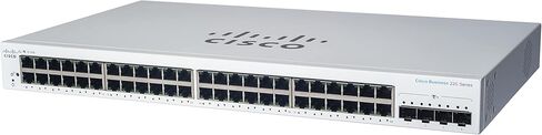 Cisco CBS220-48FP-4X Smart Switch | 48 Port GE | POE الكامل | 4x10g SFP+ | -CBS220-48FP-4X-NA (متجدد) in Saudi Arabia
