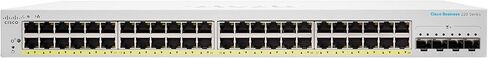 Cisco CBS220-48FP-4X Smart Switch | 48 Port GE | POE الكامل | 4x10g SFP+ | -CBS220-48FP-4X-NA (متجدد) in Saudi Arabia