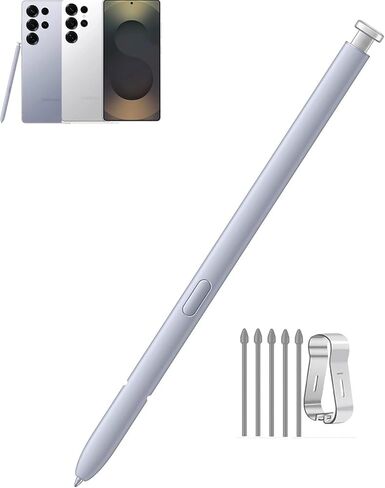 S25 Ultra Stylus Pen Replacement for Samsung Galaxy S25 Ultra 5G All Versions Touch Pen +Tips/Nibs. (Black/Gray) in Saudi Arabia