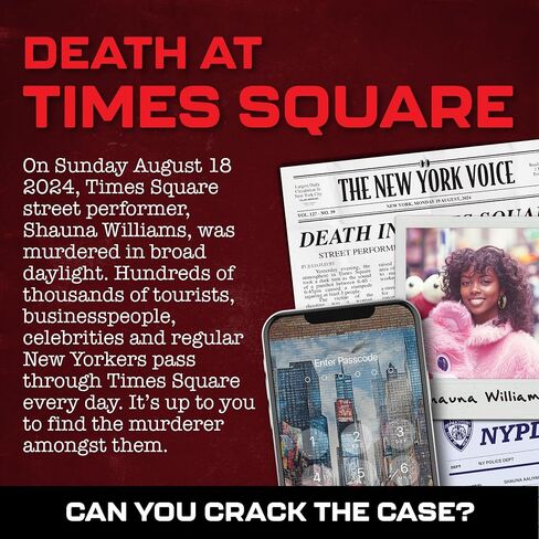 Murder Mystery Cases - Murder at The Eiffel Tower - Unsolved Murder Mystery Games for Adults - Escape Room Game w/Intriguing Cold Case Case File - Detective Games, Crime Solving, Mystery Game Fun in Saudi Arabia