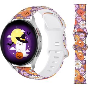 نطاقات عيد الميلاد عيد الميلاد متوافقة مع Samsung Galaxy Watch 7 Band 6 5 4 Active 2 Fe 40mm 44mm/Watch 6/4 Classic/5 Pro/3 ، 20 مم حزام استبدال العطلات ل Samsung Watch Bands Women in Kuwait