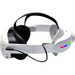 Virtual Reality Glasses Battery Backup Head Strap Comfortable Adjustable 4000mAh Power Accessory with LED Light in Saudi Arabia