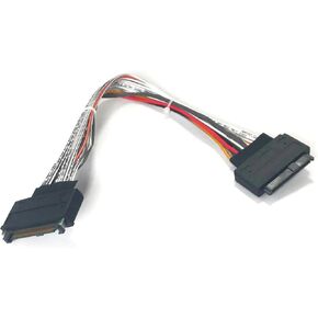 PCIe Gen5 (32Gt/s) Speed SFF-8639 68 Pin U.2 Cable Extension - 10 Inches | PCIe Gen5 68 Pin U.2 Extension Cable for High-Speed Data Transfer and NVMe SSDs in Kuwait