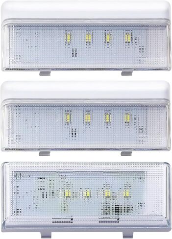 لوحة LED خلفية للفريزر W10515057 مع عدسة مدببة وإطار لويرلبول وكينمور ومايتاج والثلاجات 3021141 PS8768636 W10398007 WPW10515057 in Kuwait
