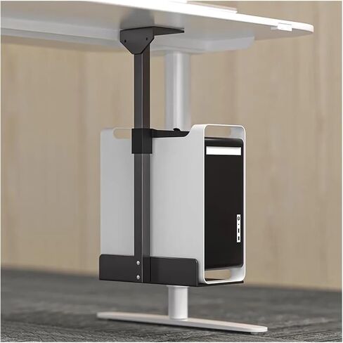 حامل حالة الكمبيوتر تحت مكتب وحدة المعالجة المركزية الجدار CPU Stand Computer Mainframe Hearmer Host Box Box Stand Bracket Rack Universal in Saudi Arabia