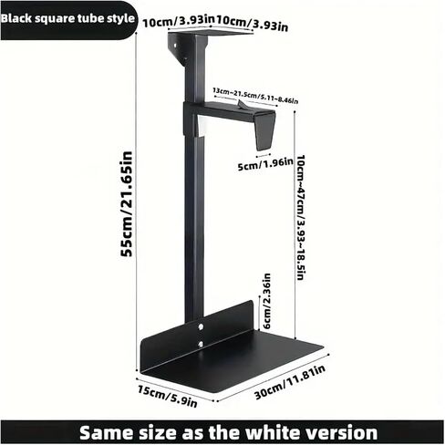 حامل حالة الكمبيوتر تحت مكتب وحدة المعالجة المركزية الجدار CPU Stand Computer Mainframe Hearmer Host Box Box Stand Bracket Rack Universal in Saudi Arabia
