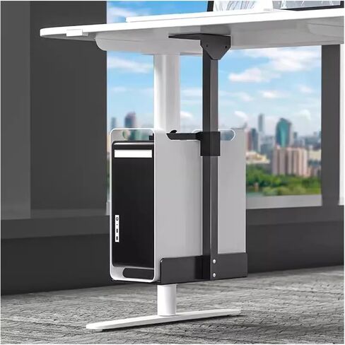 حامل حالة الكمبيوتر تحت مكتب وحدة المعالجة المركزية الجدار CPU Stand Computer Mainframe Hearmer Host Box Box Stand Bracket Rack Universal in Saudi Arabia