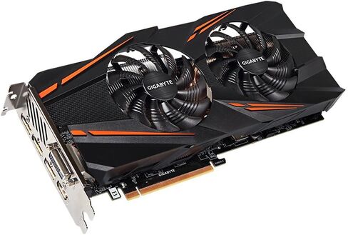 GIGABYTE GeForce GTX 1070 WINDFORCE OC Video/Graphics Cards (GV-N1070WF2OC-8GD) in Saudi Arabia