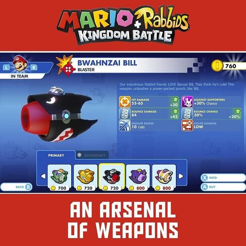 Nintendo Mario + Rabbids Kingdom Battle [لعبة فيديو] in Kuwait