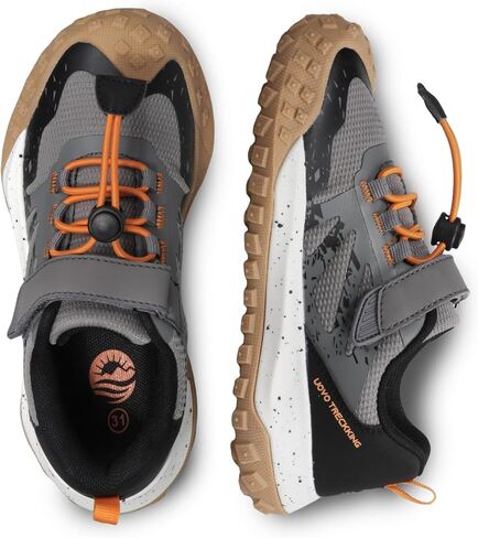 UOVO Boys Hiking Shoes Waterproof Running Fashion Sneakers Breathable Lightweight Non-Slip Outdoors Trekking Sports(Toddler/Little/Big Kids) in Kuwait