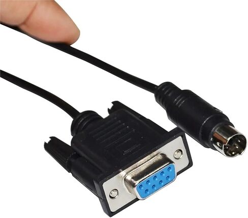 RS232 D-SUB 9P DB9 to MINI DIN 5PIN MD5 Converter PLC Programming Cable(5m) in Saudi Arabia