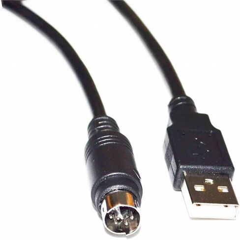 to MINI DIN 6 PIN MD6 Male Program Upgrade Cable(3.6m) in Saudi Arabia