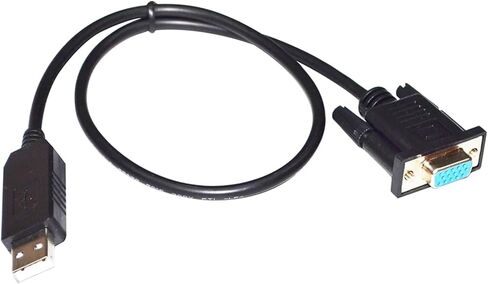 FT232RL Chip USB إلى VGA 15-PIN PUELD ADAPTER RS422 COMBORT PROGRAME CABING FOR CTB Servo Driver T4 Port Kable (1.8m) in Kuwait