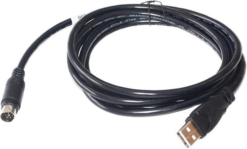 USB A to MINI-DIN 8 PIN MD8 Male Adapter Cable for TITRANDO POTENTIOMETRIC TITRATOR to PC COMPATIABLE 6.2151.000 KABLE(1.8m) in Saudi Arabia