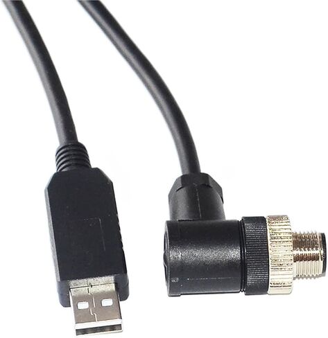 FT232RL رقاقة USB إلى M12 8PIN RS232 كابل الاتصال التسلسلي لأرصدة سلسلة ICS لمضيف الكمبيوتر (1.8 متر ، موصل مستقيم) in Saudi Arabia