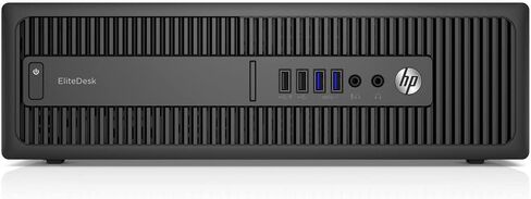 HP EliteDesk 800 G2 SFF Desktop PC, Intel i5-6500 3.20 GHz Processor, AMD Radeon R5 340X 2GB, 16GB DDR4 RAM, 256GB SSD, Wi-Fi, DisplayPort, DVI, Windows 11 Pro (Renewed) in Saudi Arabia