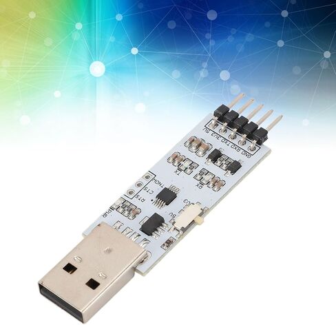 Tangxi USB 2.0 to TTL Module Serial Converter ، USB 2.0 to TTL 5Pin Serial Adapter Module Module for UARTSTC 3.3V و 5V مع أسلاك الطائر in Saudi Arabia