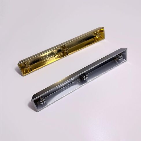 Alloy Spacebar Keycap Gold/Silver Finish High Durability Metal Keycaps for Mechanical Keyboards Enhances Typing in Saudi Arabia