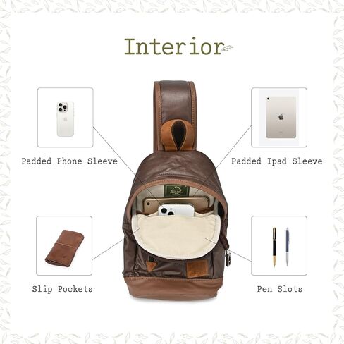 Urban Light Coated Canvas Sling Bag in Kuwait