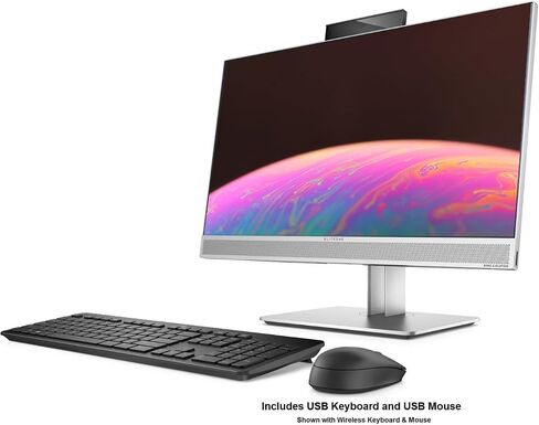 HP EliteOne 800 G4 All-In-One Computer ، Windows 11 Pro ، 23.8 "FHD (1920x1080) ، Core I5-8400 ، 16GB RAM ، 512GB SSD ، لوحة المفاتيح والماوس ، USB WIFI ، USB Bluetooth (متجدد) in Saudi Arabia