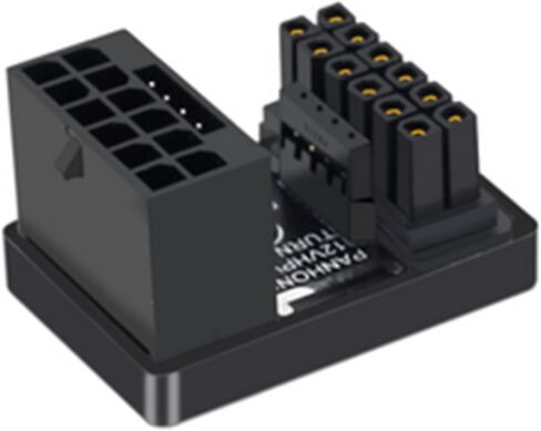 WLGQ PCIe 5.0 Power Supply Adapter, 600W 12VHPWR ATX 3.0, 16-Pin (12+4) Connector for GeForce RTX 3090Ti 4070Ti 4080 4090 5070Ti 5080 5090 Graphic Card (A Type) in Saudi Arabia