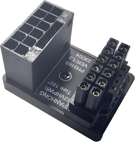 WLGQ PCIe 5.0 Power Supply Adapter, 600W 12VHPWR ATX 3.0, 16-Pin (12+4) Connector for GeForce RTX 3090Ti 4070Ti 4080 4090 5070Ti 5080 5090 Graphic Card (A Type) in Kuwait