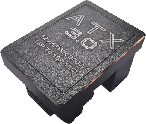 WLGQ PCIe 5.0 Power Supply Adapter, 600W 12VHPWR ATX 3.0, 16-Pin (12+4) Connector for GeForce RTX 3090Ti 4070Ti 4080 4090 5070Ti 5080 5090 Graphic Card (A Type) in Kuwait