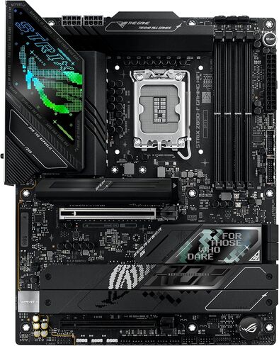 ASUS ROG Strix Z790-A Gaming WiFi II (WiFi 7) LGA 1700 (Intel 14th & 13th & 12th Gen) اللوحة الأم للألعاب ATX (فتحات DDR5,5X M.2، PCIe 5.0 x16، موصل USB باللوحة الأمامية مع PD 3.0 حتى 30 واط) in Saudi Arabia