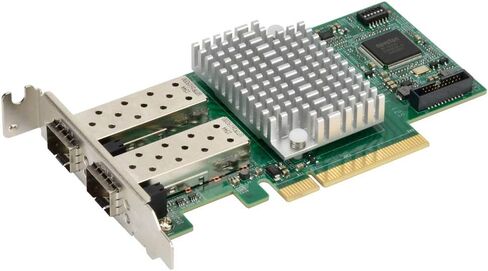 Supermicro Super Micro Computer Add-on Card AOC-STGF-I2S - Network Adapter - PCIe x8 Low Profile - 10 Gigabit SFP+ x 2 in Saudi Arabia