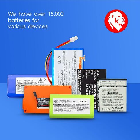 LIONX Battery for CECHZC1E CECHZC1H CECHZC1J CECHZC1U Playstation 3 SIXAXIS PS3 LIP1472 LIP1859 650mAh / 2.41Wh in Saudi Arabia