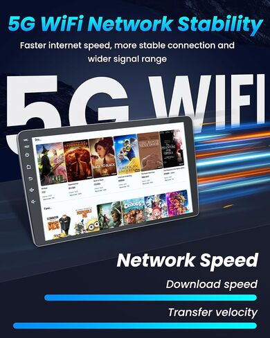 Car Radio for Ford Escape 2013-2018: 4GB RAM+ 64G ROM 5G WiFi 9" 1280 * 800 Touch Screen Stereo, Wireless Carplay Android Auto Bluetooth GPS RDS DSP HiFi FM Mirror Link SWC Backup Camera Mic in Kuwait