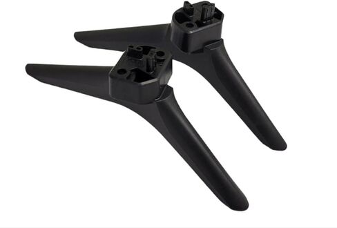 generic OEM Part - TV Base Stand Legs Compatible with Hisense 60" 65" Base Tabletop TVs Stand for Models 65A65H, 65U6G and 65R6E1 Screws Included., Black in Saudi Arabia