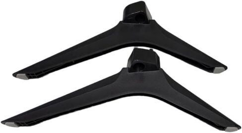 generic OEM Part - TV Base Stand Legs Compatible with Hisense 60" 65" Base Tabletop TVs Stand for Models 65A65H, 65U6G and 65R6E1 Screws Included., Black in Saudi Arabia