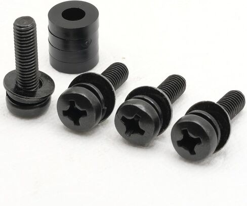 مسامير Rediapementscrews الحائط متوافقة مع Samsung qn55qn70fafxza (qn55qn70faf) - 55 بوصة Q7F Series TV (2025) - مجموعة الترباس التثبيت الكامل على الحائط in Saudi Arabia