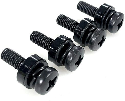مسامير Rediapementscrews الحائط متوافقة مع Samsung qn55qn70fafxza (qn55qn70faf) - 55 بوصة Q7F Series TV (2025) - مجموعة الترباس التثبيت الكامل على الحائط in Saudi Arabia